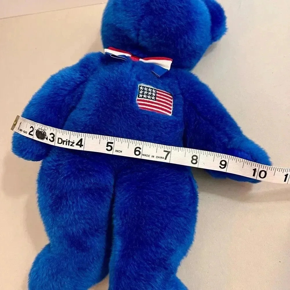 Ty Beanie Buddy 2004 John (Adams) The Bear Plush Stuffed Animal - Picture 10 of 12